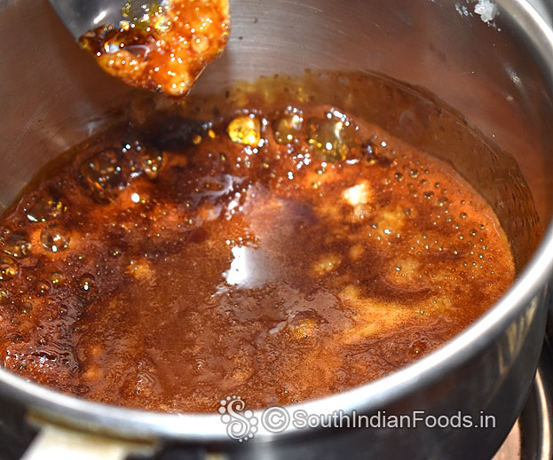 Mix gently then cut off heat